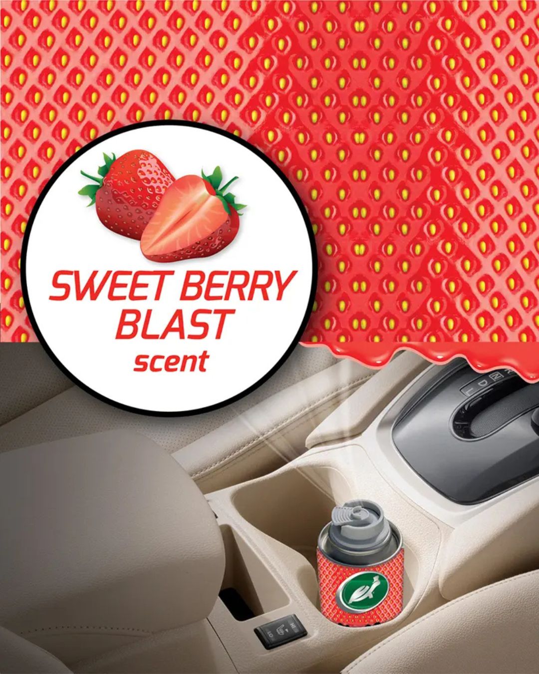 Препарат за ароматизиране на купето Turtle Wax Odor-X Sweet Berry Blast 100ml