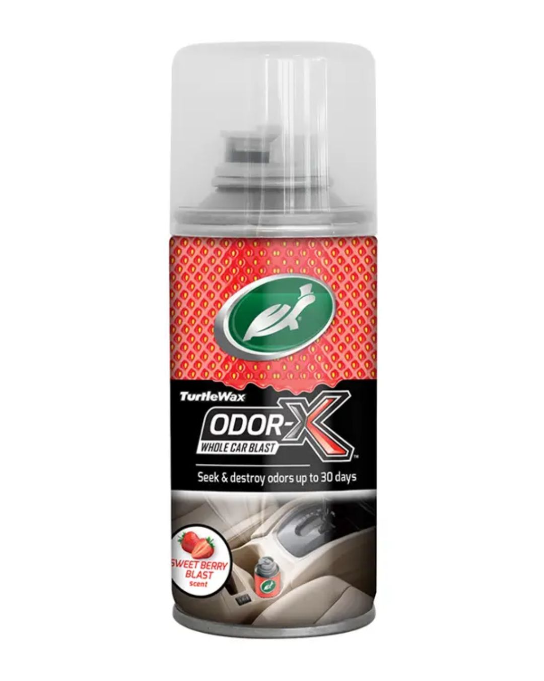 Препарат за ароматизиране на купето Turtle Wax Odor-X Sweet Berry Blast 100ml