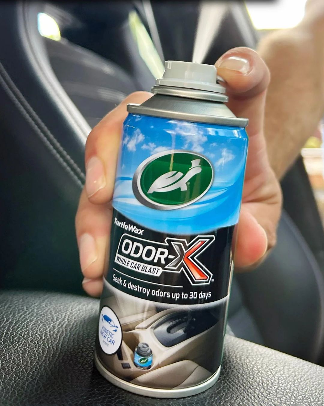 Препарат за ароматизиране на купето Turtle Wax Odor-X Whole Car Blast 100 ml