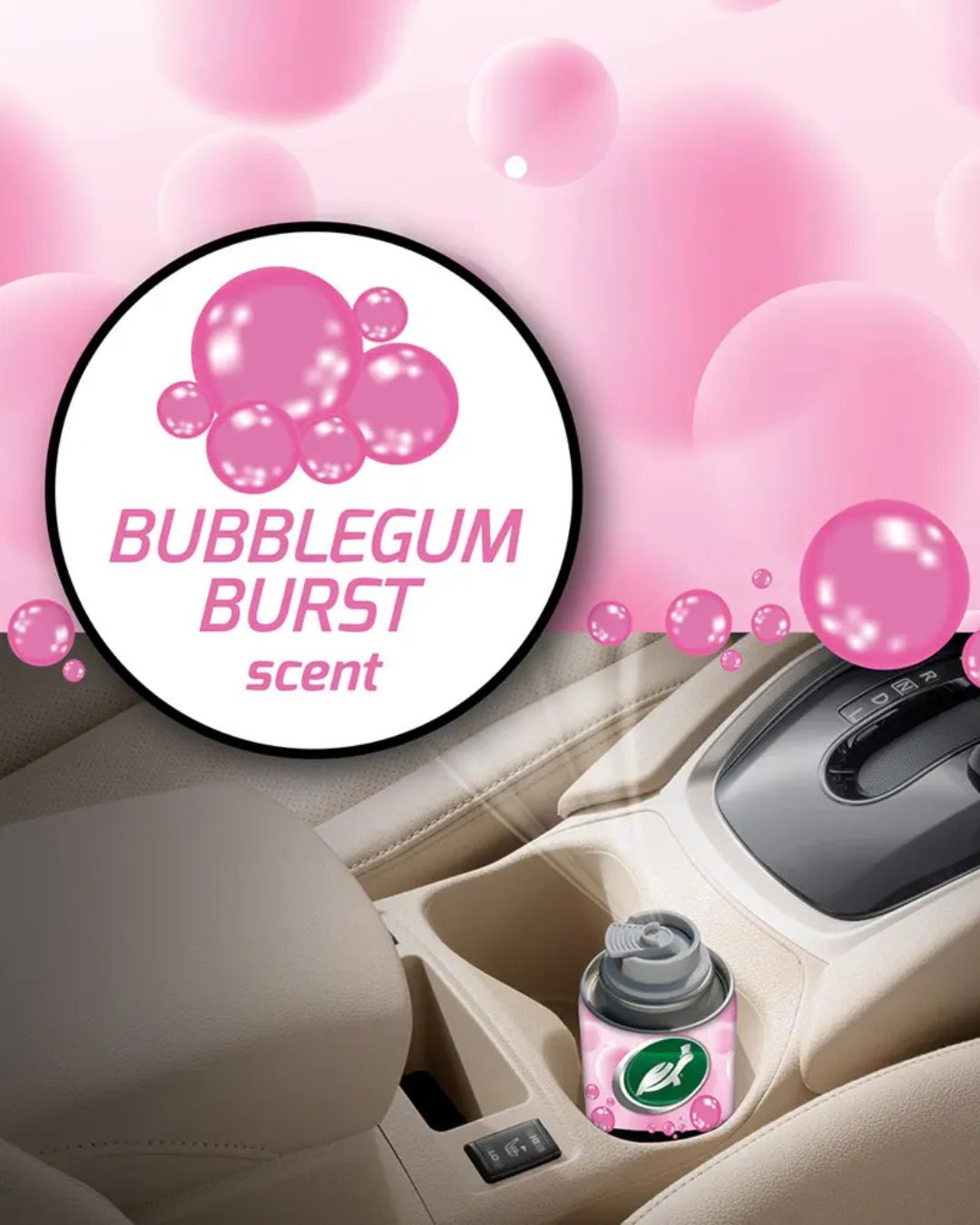 Препарат за ароматизиране на купетоTurtle Wax Odor-X Bubblegum Burst 100ml