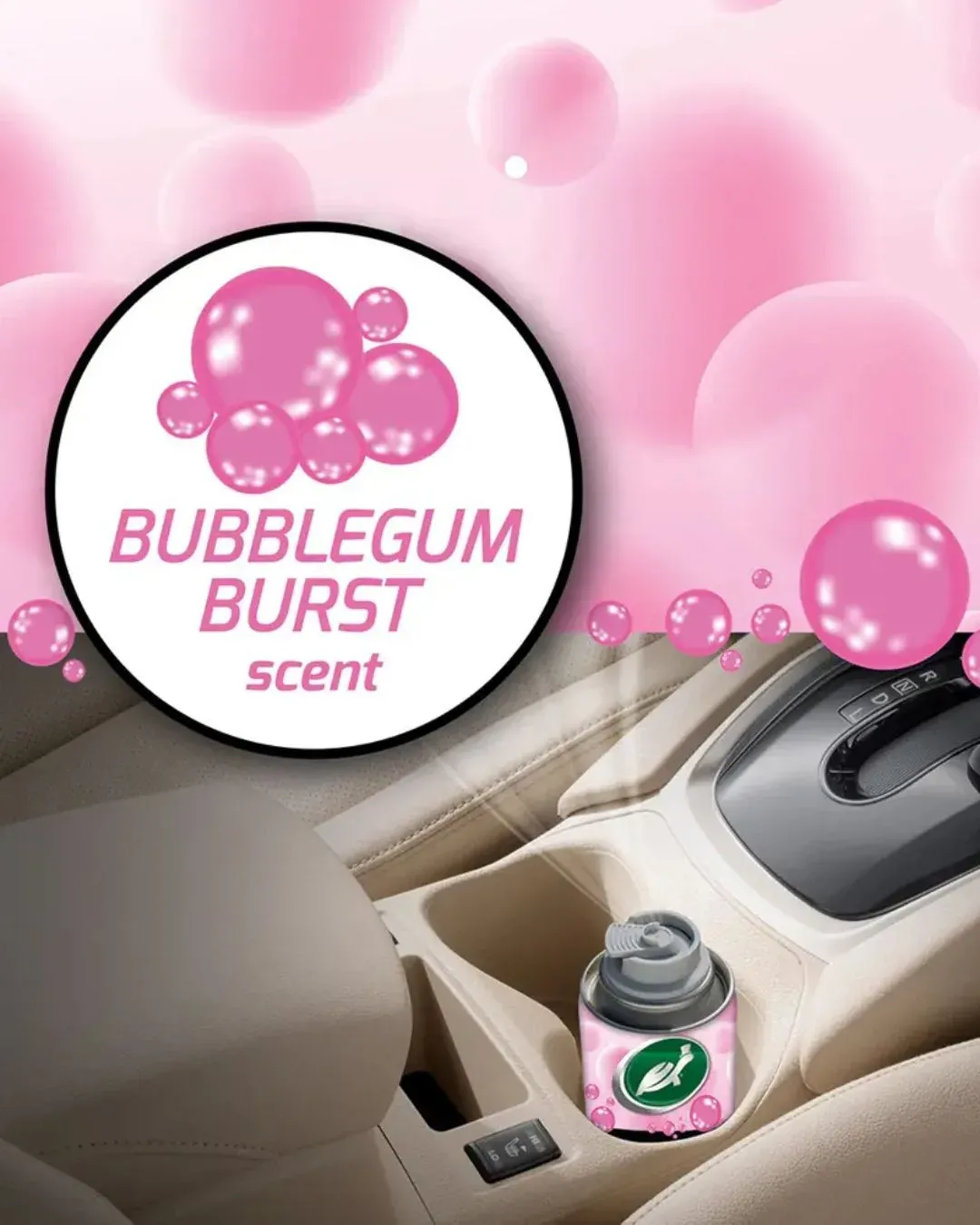 Препарат за ароматизиране на купетоTurtle Wax Odor-X Bubblegum Burst 100ml