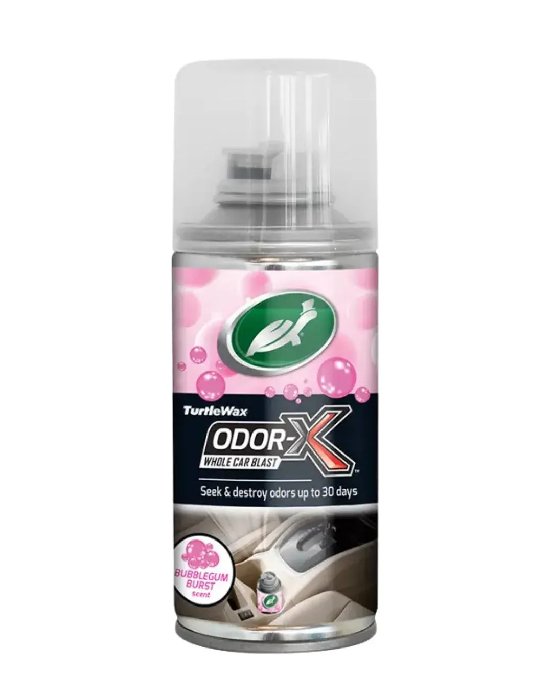 Препарат за ароматизиране на купетоTurtle Wax Odor-X Bubblegum Burst 100ml