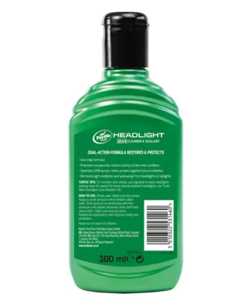 Препарат за фарове Turtle Wax Headlight Cleaner & Sealant 300 мл