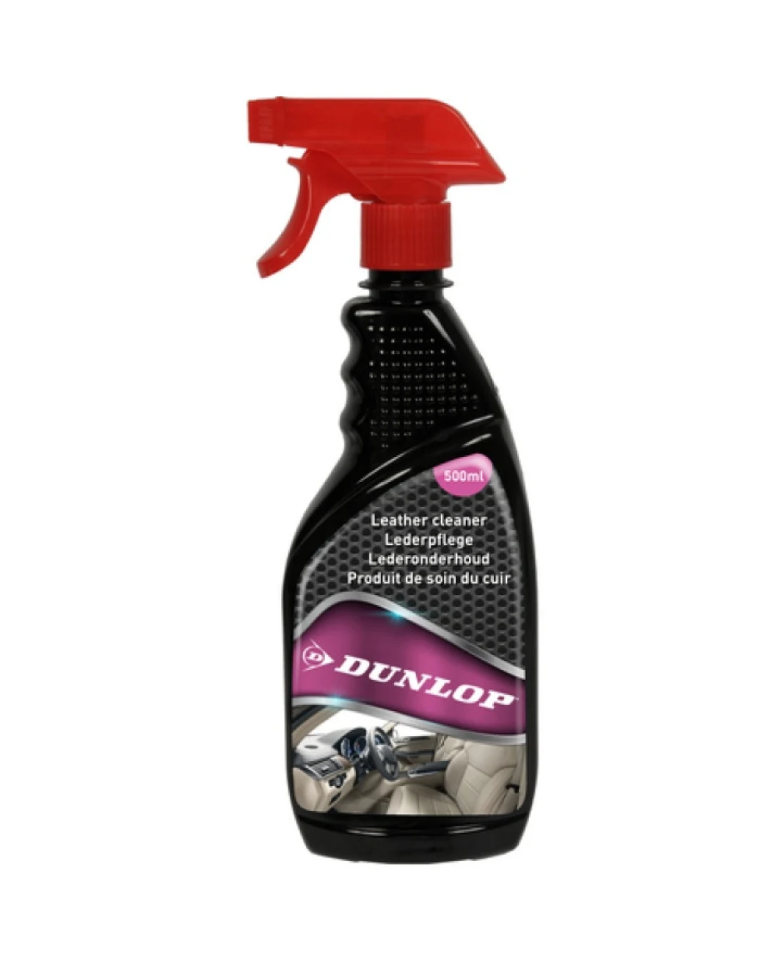 Препарат за почистване и подхранване на кожа и кожени изделия Dunlop 500 ml.