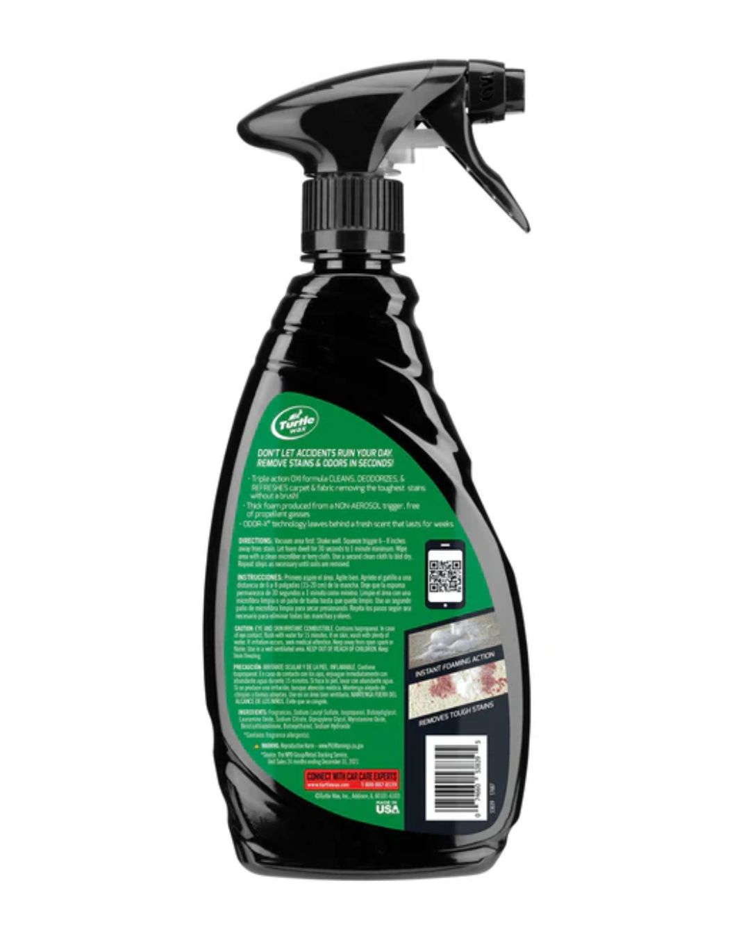 Препарат за почистване на тапицерии Turtle Wax Spot Clean 500 мл