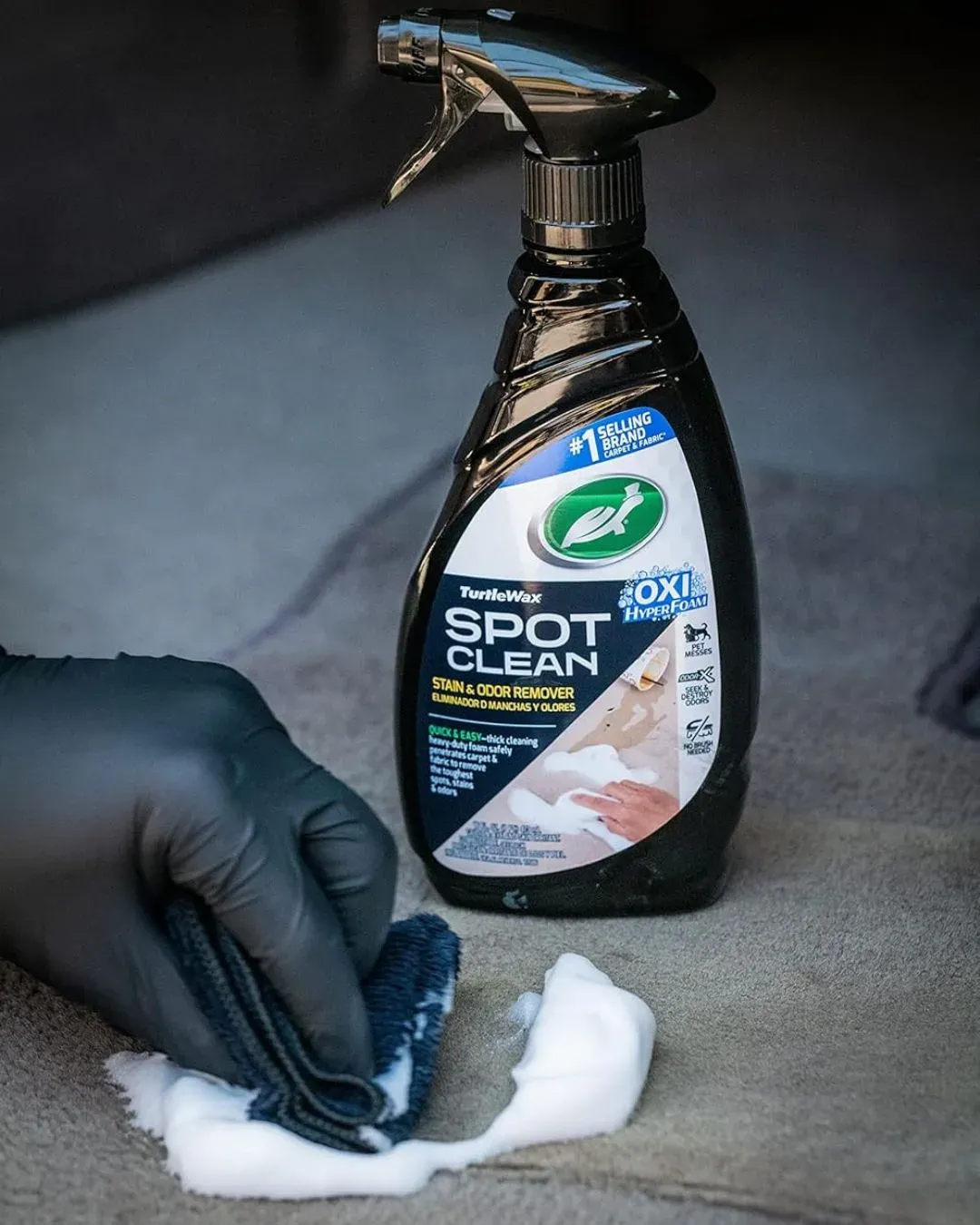 Препарат за почистване на тапицерии Turtle Wax Spot Clean 500 мл