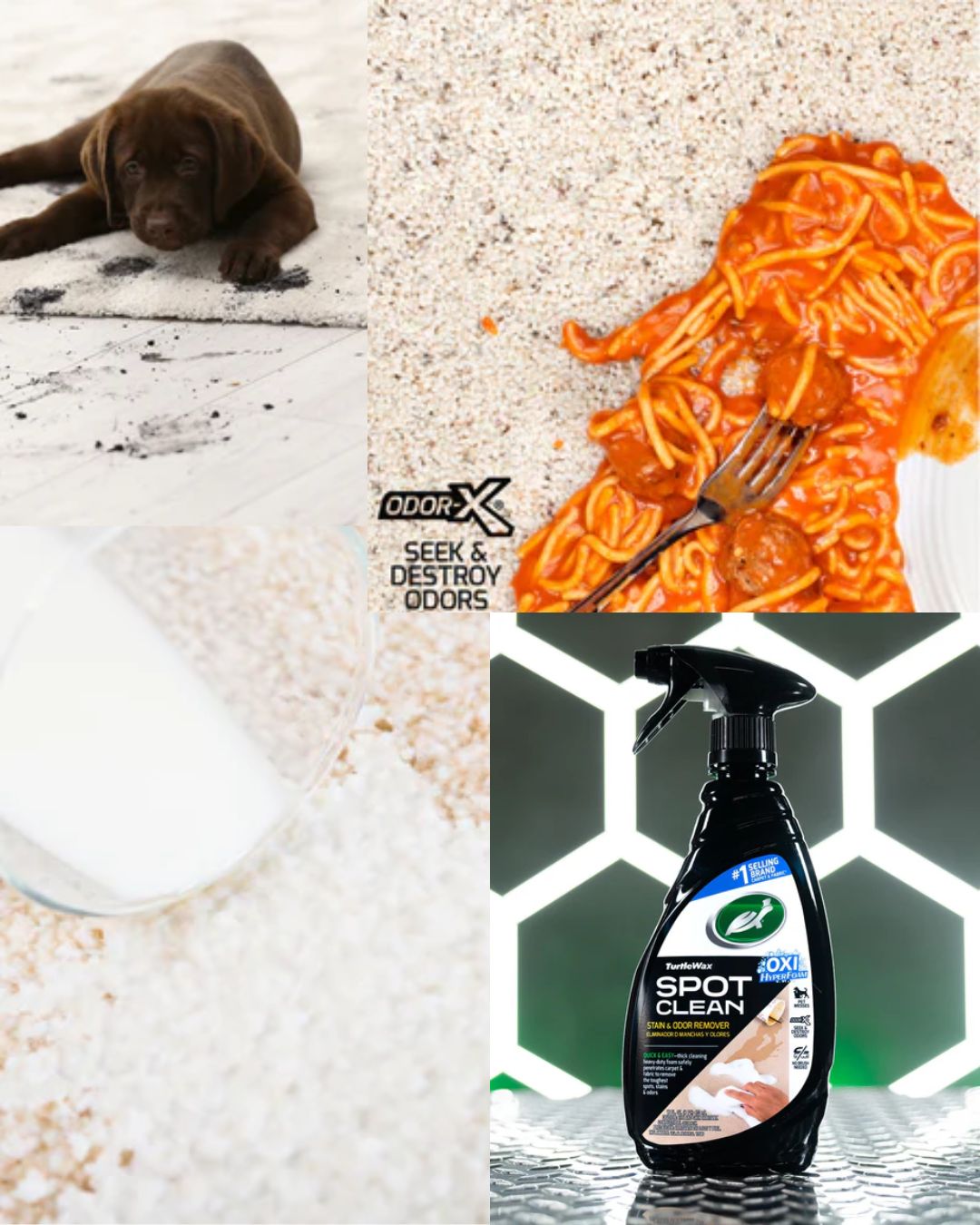 Препарат за почистване на тапицерии Turtle Wax Spot Clean 500 мл