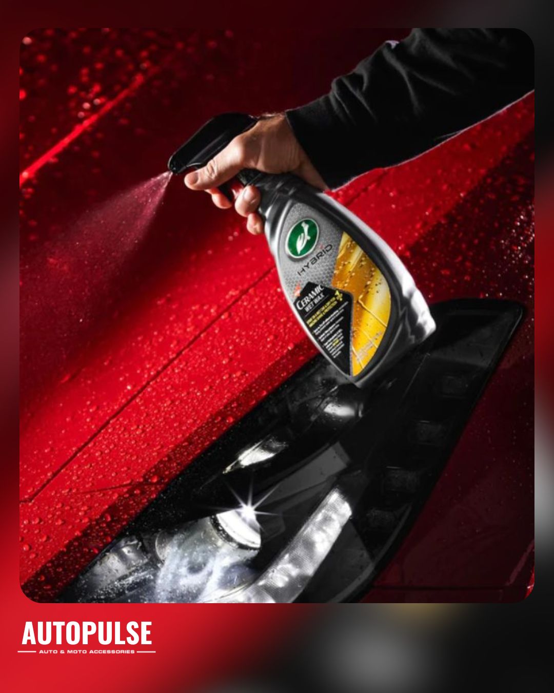 Препарат за подсушаване и полиране Turtle Wax Hybrid Solutions Ceramic Wet Wax 500 ml