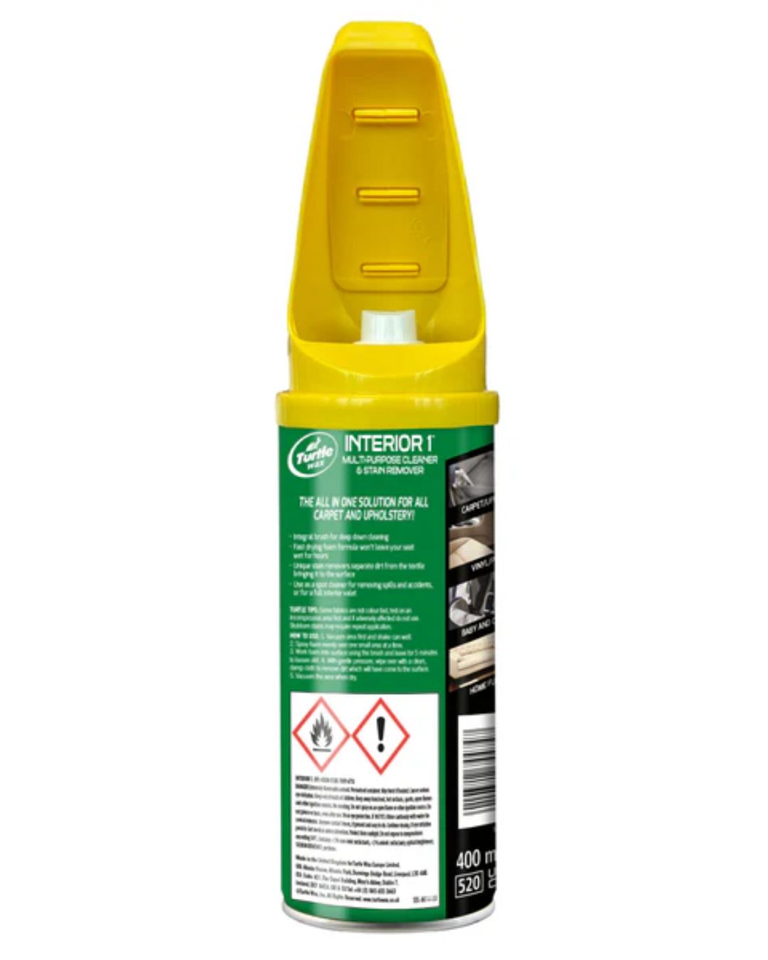 Препарат за тапицерии Turtle Wax Interior 1 Aerosol 400 мл