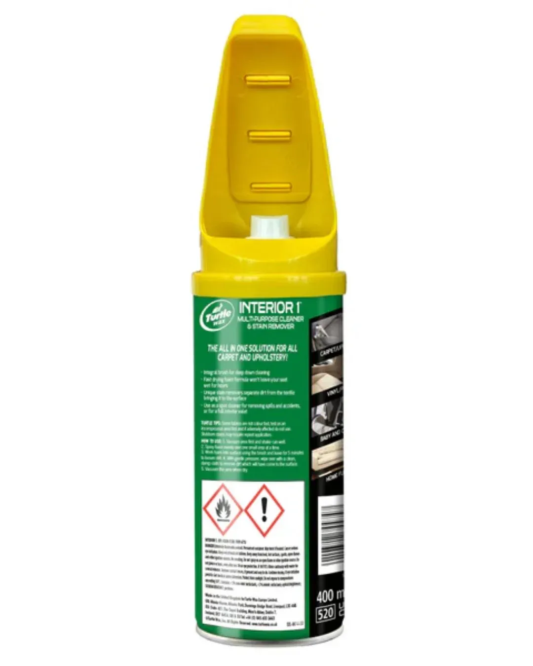 Препарат за тапицерии Turtle Wax Interior 1 Aerosol 400 мл