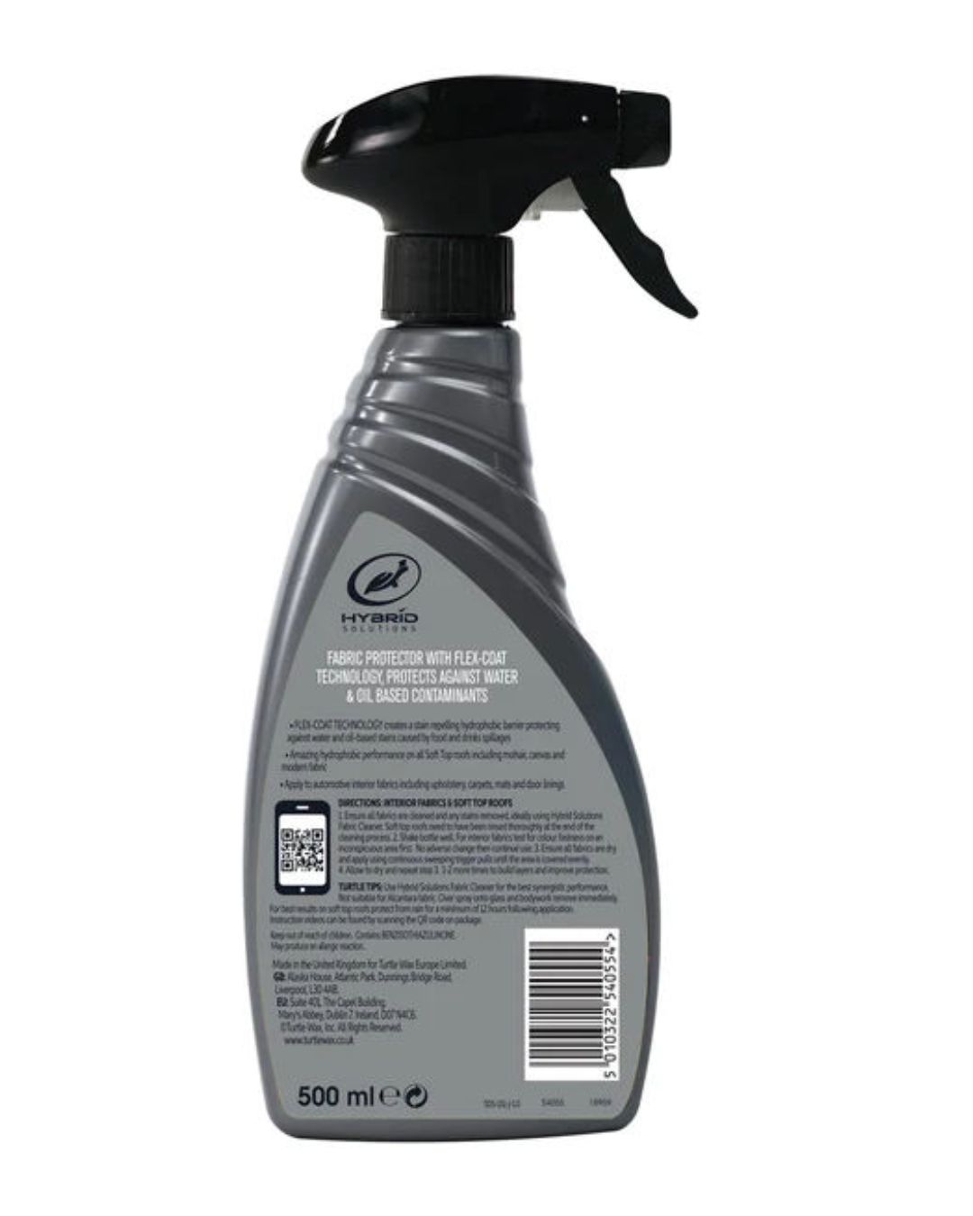 Препарат за защита на текстилни повърхности Turtle Wax Fabric Protector 500 мл