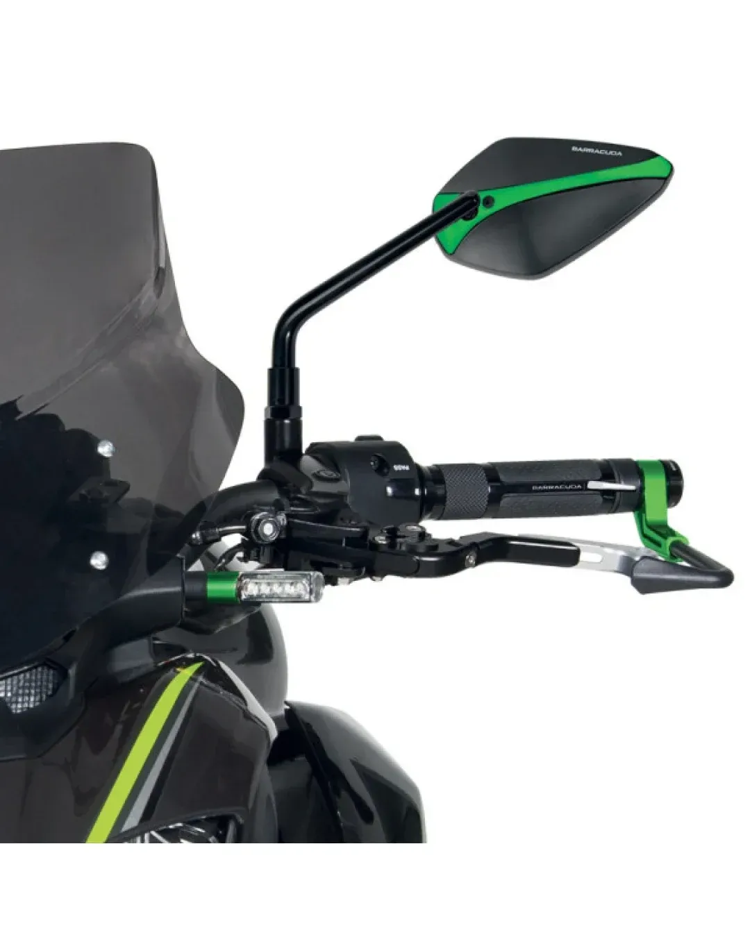 Приставка за огледала BARRACUDA X-VERSION GREEN