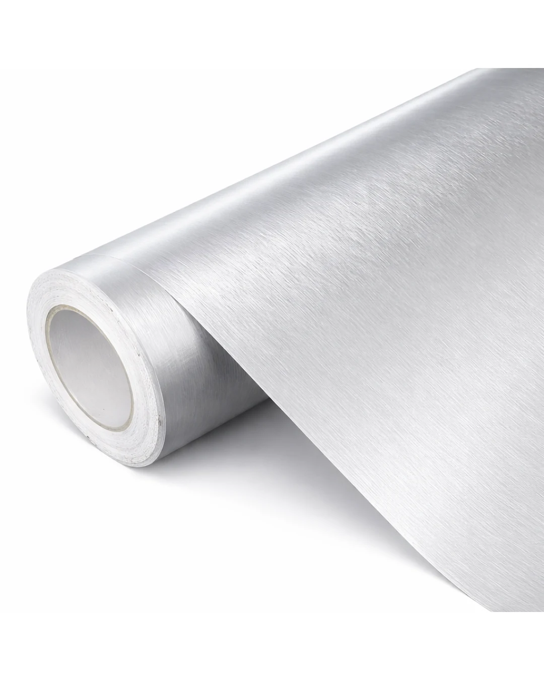 Професионално декоративно автомобилно фолио Brushed Silver 1.52 x 18M