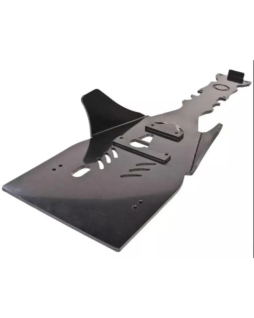 Протектор двигател AXP RACING CENTRAL SKID PLATE YFZ450R BK/RD