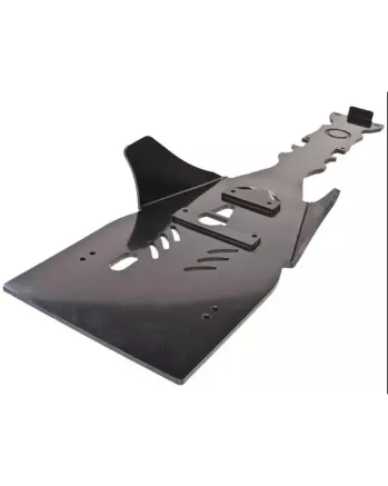 Протектор двигател AXP RACING CENTRAL SKID PLATE YFZ450R BK/RD