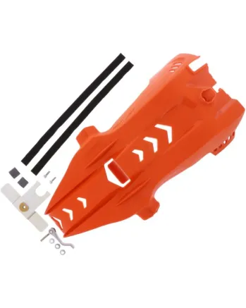 Протектор двигател Husqvarna TE250/300 -2017-2019 / TC250 2017-18; KTM SX 2017-18 Orange