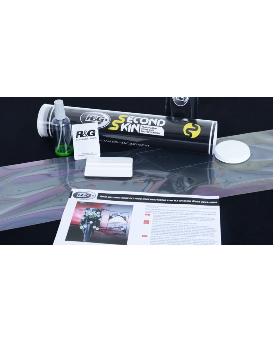 Протектор фолио R&G RACING Second Skin - Transparent Aprilia Tuareg 660 21-24