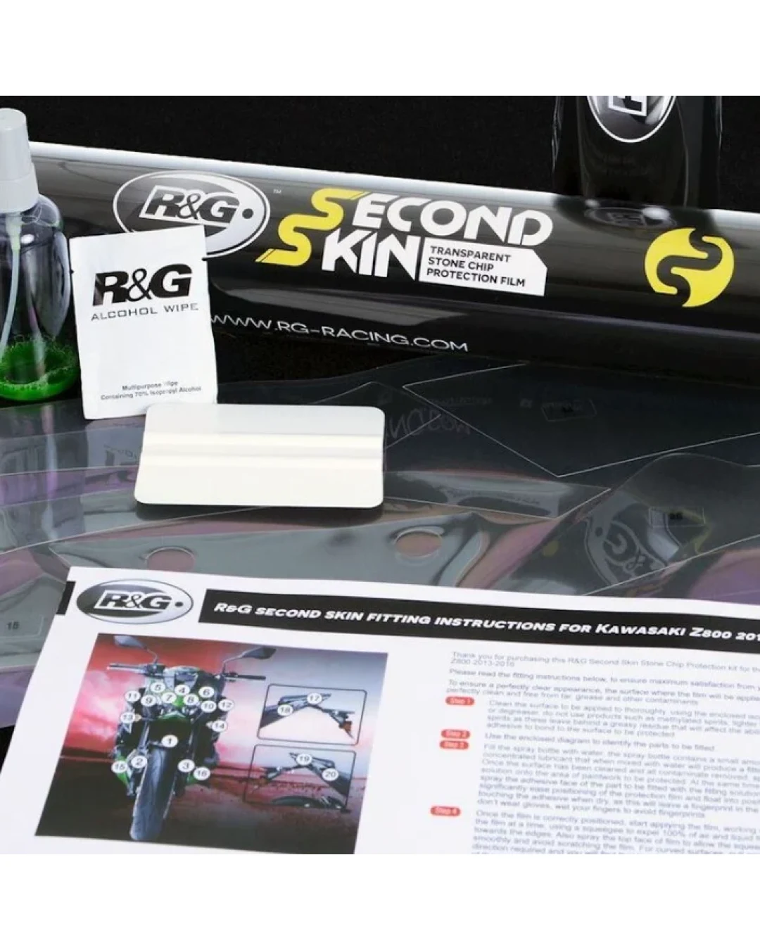 Протектор фолио R&G RACING Second Skin Transparent Ducati Multistrada V4 Rally 23-24