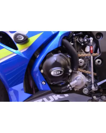 Протектор за двигател R&G RACING Left Cranckase Protection Cover Black Suzuki GSX-R1000 17-21