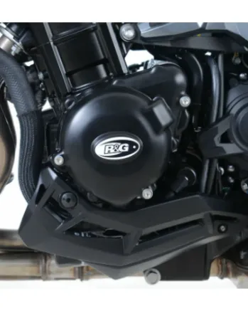 Протектор за двигател R&G RACING Left Crankcase Protection Cover Black Kawasaki Z900