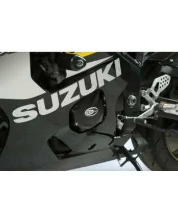 Протектор за двигател R&G RACING Left Crankcase Protection Cover Black Suzuki GSX-R750 04-05