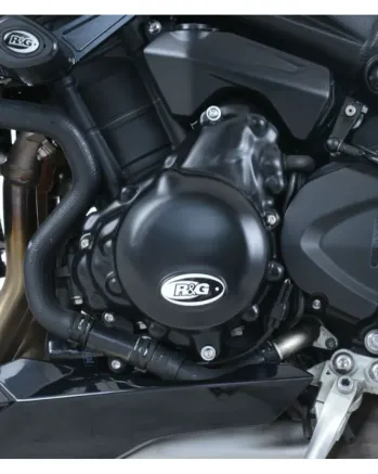 Протектор за двигател R&G RACING Left Crankcase Protection Cover Black Triumph Daytona 675/ Speed Triple 675/765