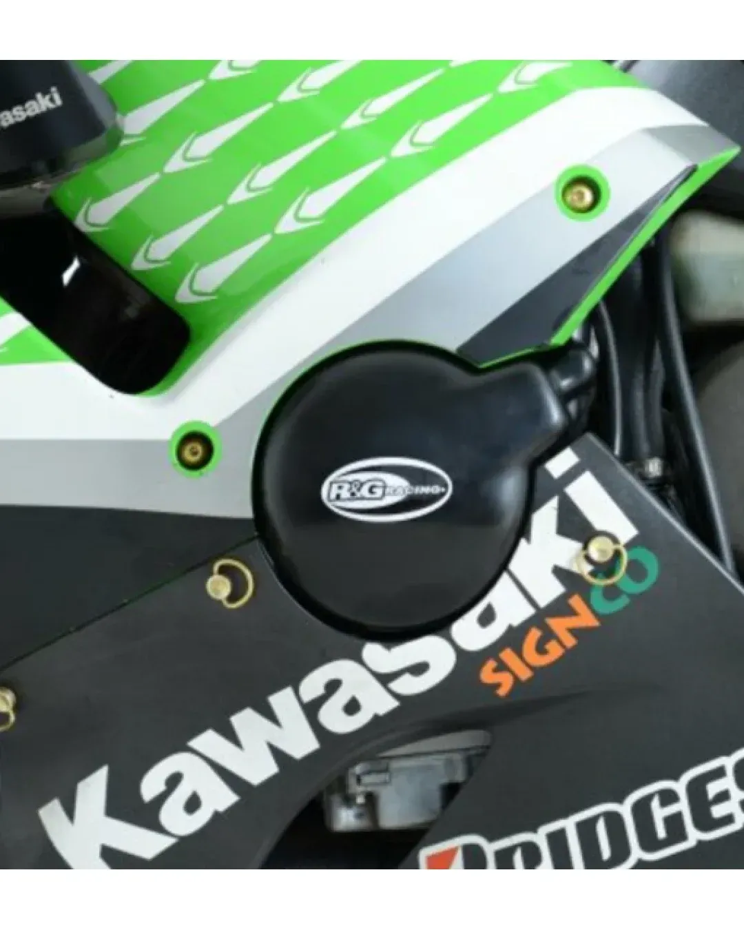 Протектор за двигател R&G RACING Left engine case protection Kawasaki ZX-6R 05-06