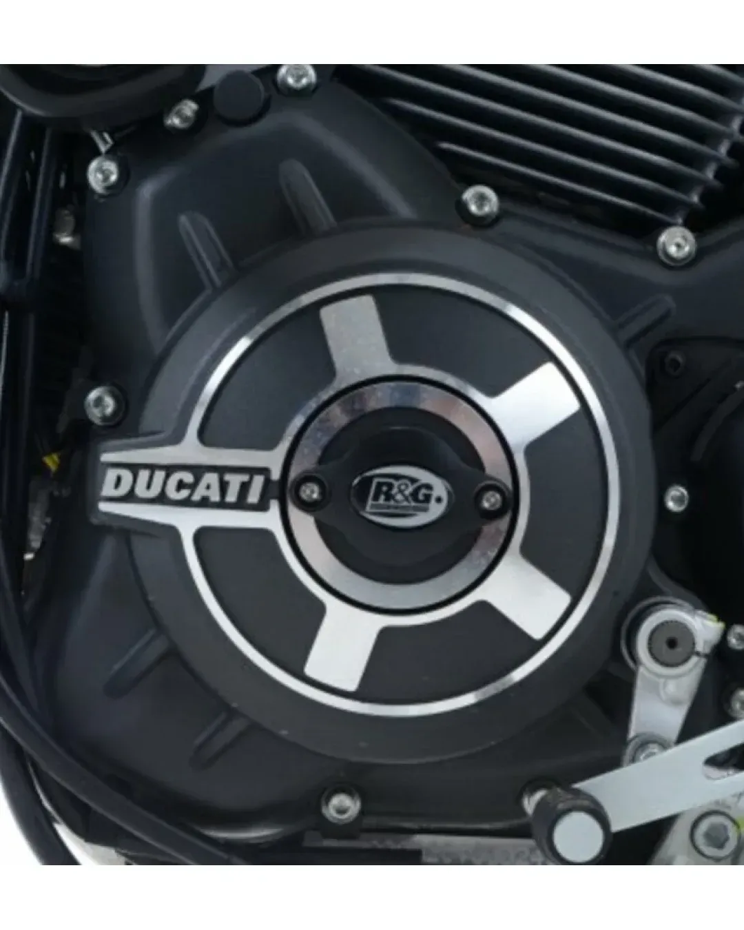 Протектор за двигател R&G RACING Left Engine Case Slider Alu Flat Track Pro Ducati Scrambler