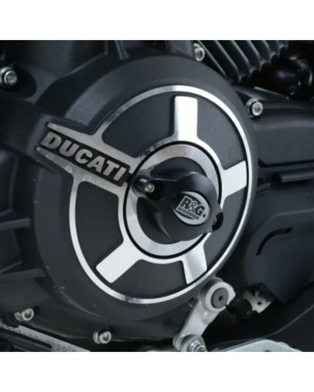 Протектор за двигател R&G RACING Left Engine Case Slider Alu Flat Track Pro Ducati Scrambler