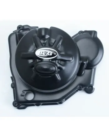 Протектор за двигател R&G RACING Left Race Type Crank Case Protection Cover Black Aprilia RSV4