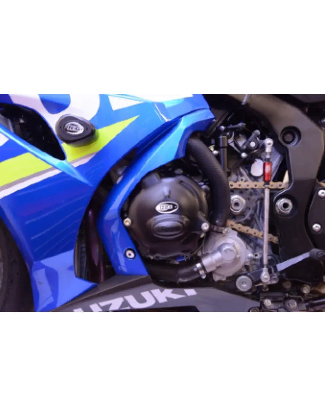 Протектор за двигател R&G RACING Race Series Left Cranckase Protection Cover Black Suzuki GSX-R1000 17-21
