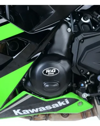 Протектор за двигател R&G RACING Race Series Left Crankcase Protection Cover Black Kawasaki Ninja / Z 650