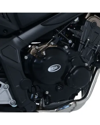 Протектор за двигател R&G RACING Race Series Left Engine Case Protection Cover - Black Honda CB650R/CBR650R 21-26