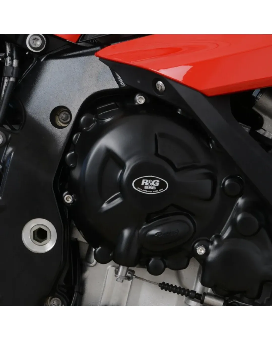 Протектор за двигател R&G RACING Race Series Right Crankcase Protection Cover Black BMW S1000RR 19-26