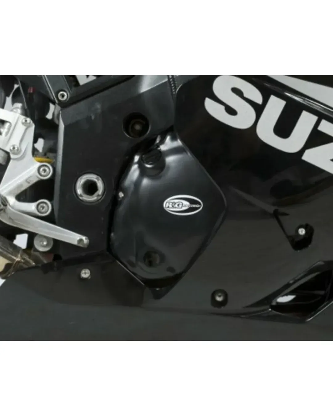 Протектор за двигател R&G RACING Right Crankcase Protection Cover Black Suzuki GSX-R750 04-05