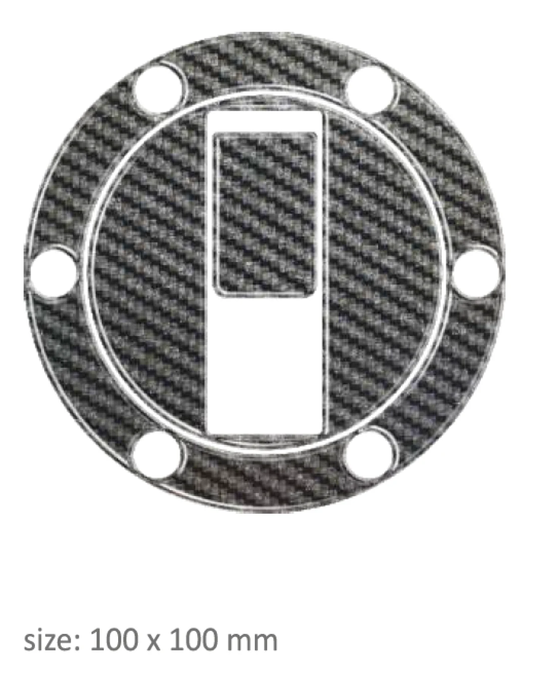 Протектор за капачка PTGSA1P/PR3089 APRILIA/ TRIUMPH/CAGIVA