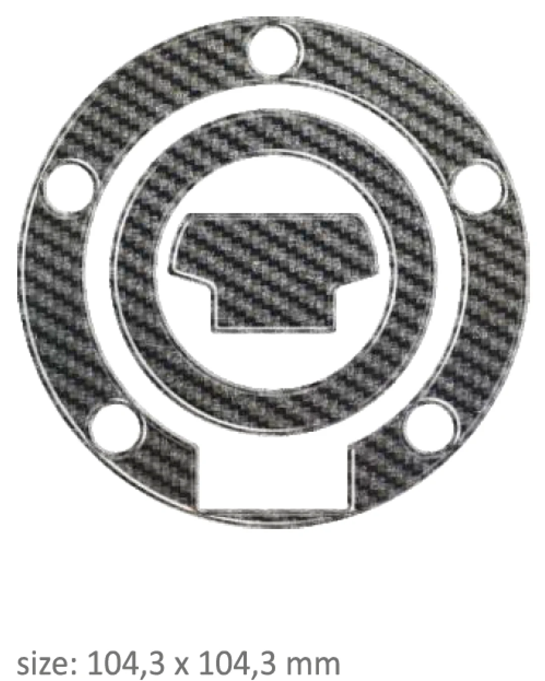 Протектор за капачка PTGSY2P/PR3108 YAMAHA