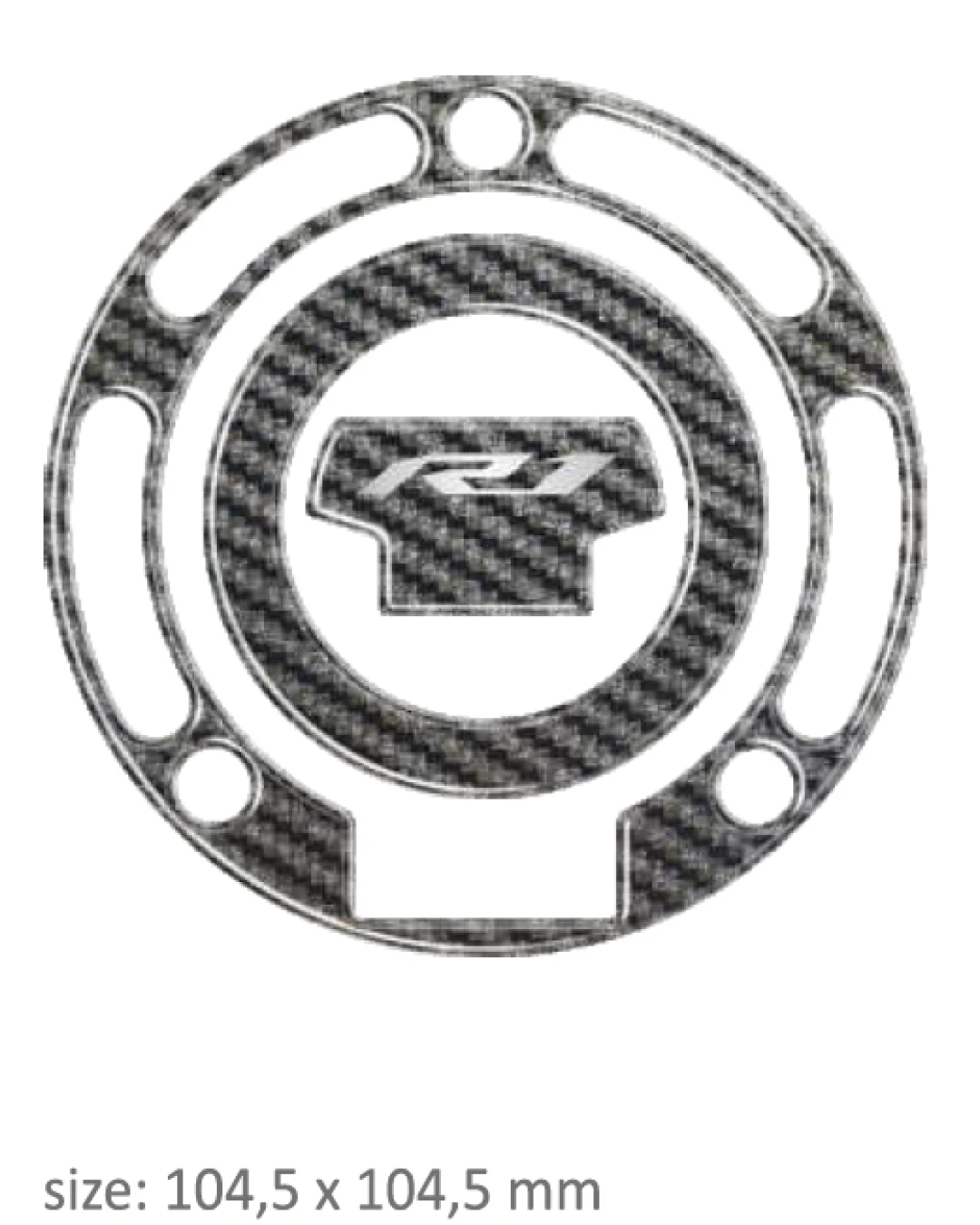 Протектор за капачка PTGSY3P/PR3107 YAMAHA R1/R1M