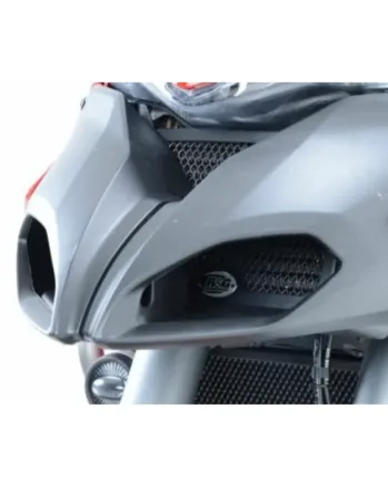 Протектор за радиатор R&G Racing Aluminium Radiator guard Black - Ducati Multistrada 1200 10-14