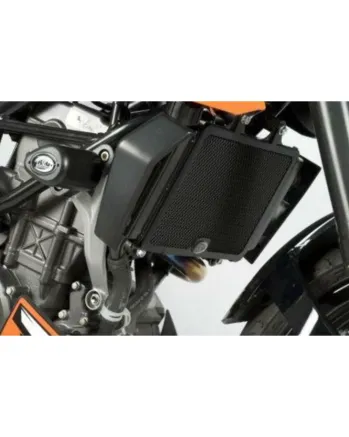 Протектор за радиатор R&G Racing Aluminium Radiator guard - Black KTM Duke 125 11-23 / 200 12-18