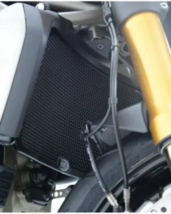 Протектор за радиатор R&G Racing Aluminium Radiator guard - Ducati monster 1200 14-20