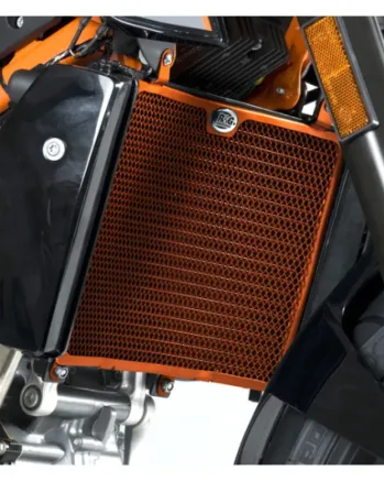 Протектор за радиатор R&G Racing Aluminium Radiator guard - Orange KTM Duke 690 R 13-17