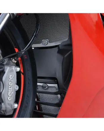 Протектор за радиатор R&G Racing Aluminium Radiator guard - Silver Ducati Supersport 937 17-24