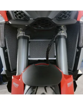 Протектор за радиатор R&G RACING Radiator Guard Black - Ducati Multistrada V4S