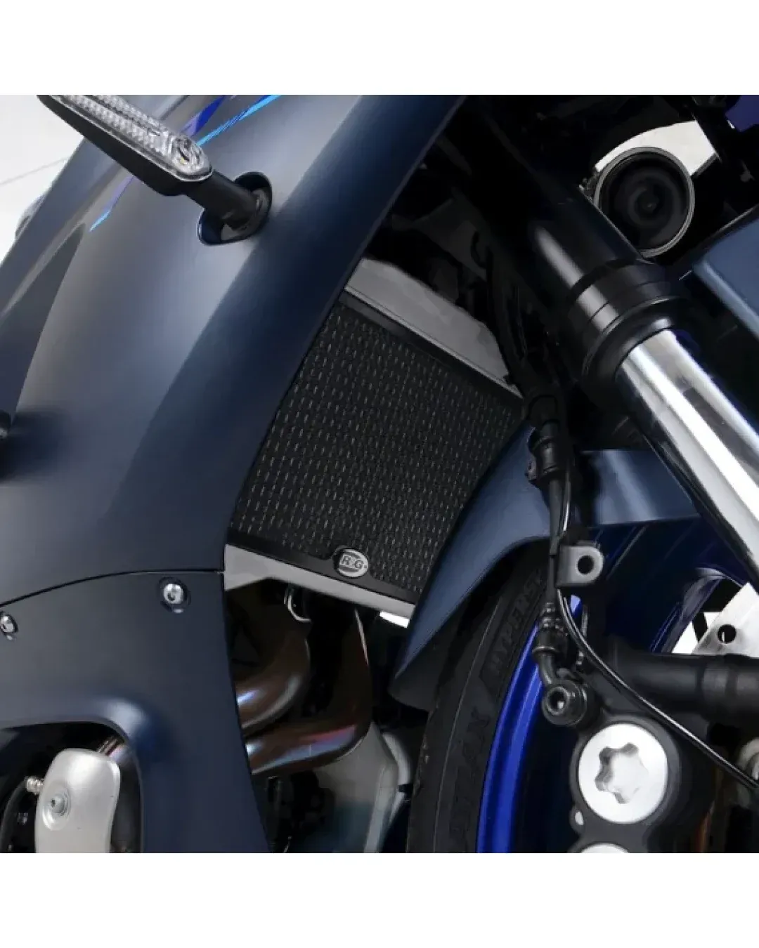 Протектор за радиатор R&G RACING Radiator Guard Blue AL - Yamaha R7