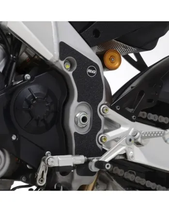 Протектор за рама R&G RACING Boot Guard Set - Frame Black (2 pieces) Aprilia Tuono V4 1100