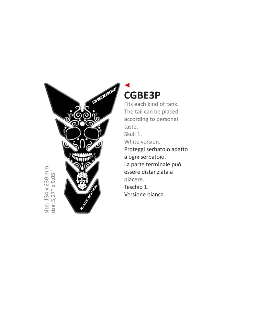 Протектор за резервоар 3M CGBE3P/PR3412
