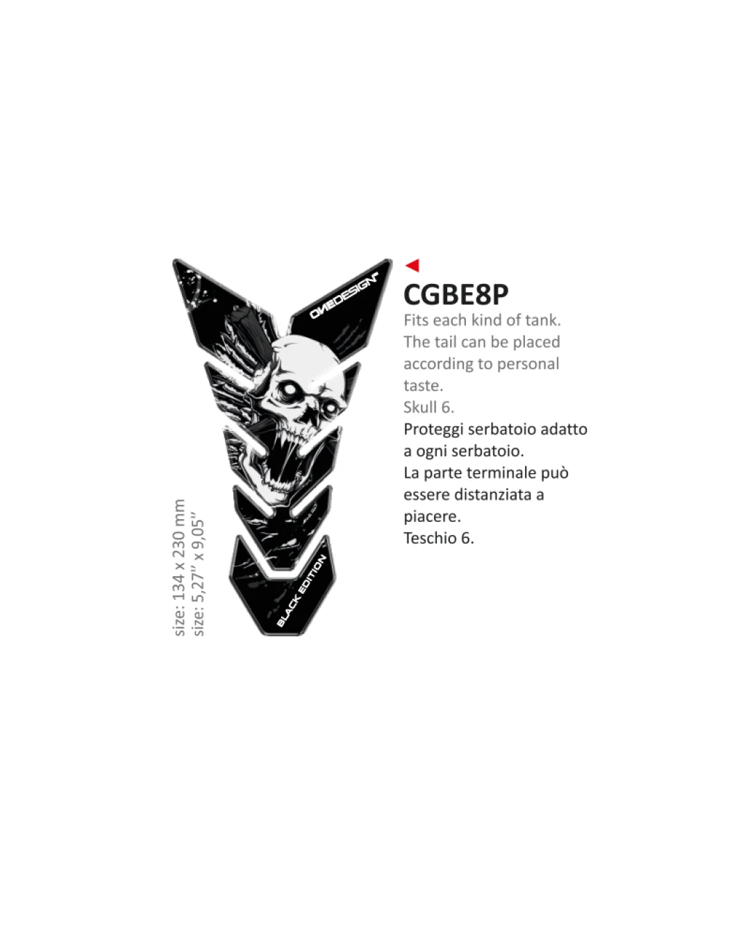Протектор за резервоар 3M CGBE8P/PR3408