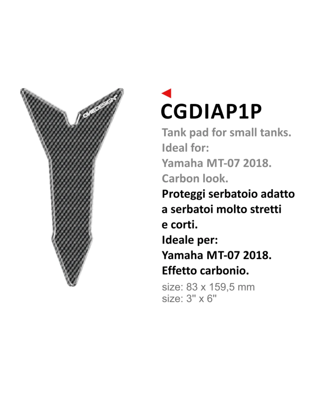 Протектор за резервоар 3M CGDIAP1P/PR3404