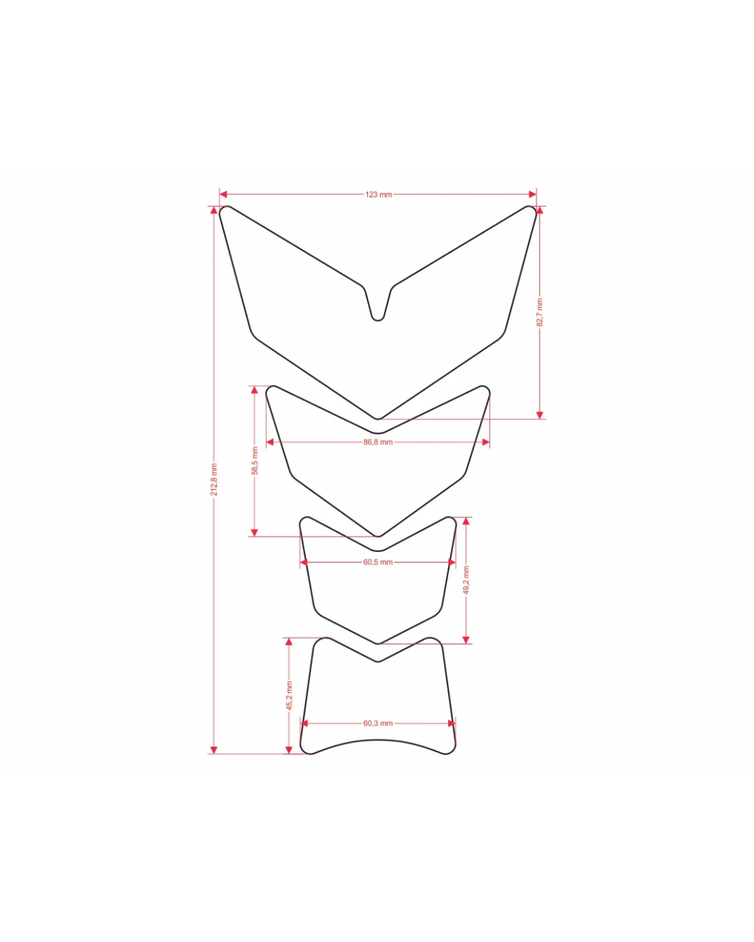 Протектор за резервоар  CGAN127P/PR3556